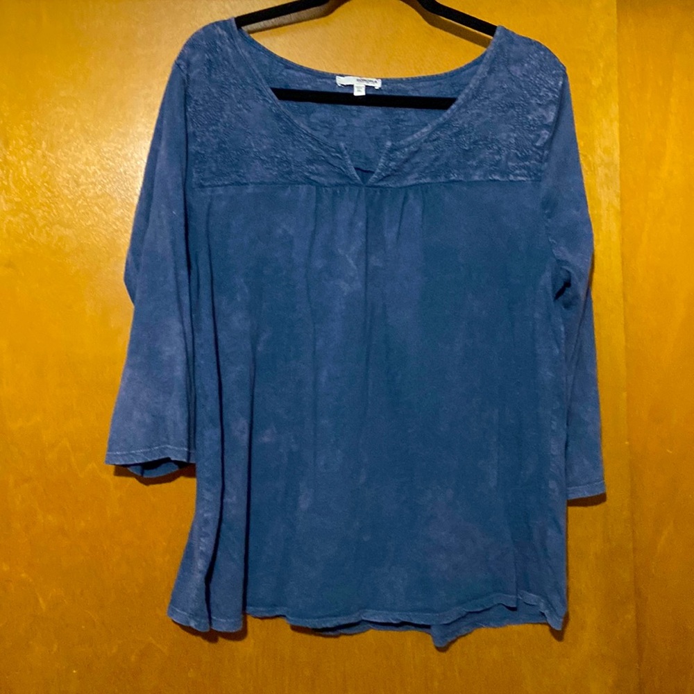 Denim blouse